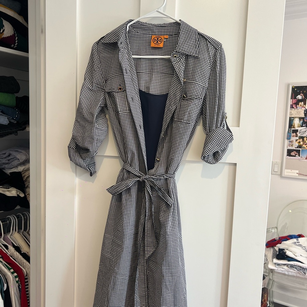Tory Butch mini dress long sleeve